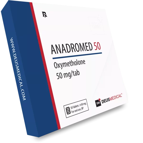 Anadrol – Deus Medical – 50mg - 50 Tabs