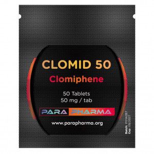 Para Pharma Clomid 50mg - 50 Tabs