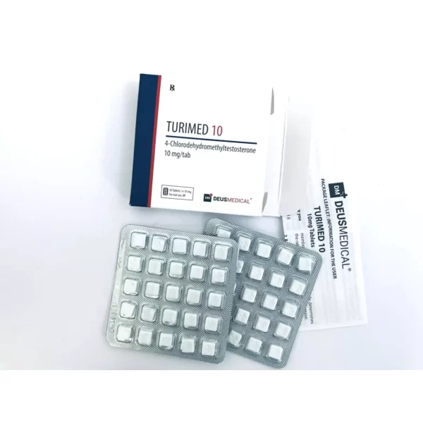 Turinabol – Deus Medical – 10mg - 50 Tabs