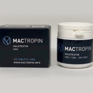 Halotestin - Mactropin - 5mg - 100 Tabs