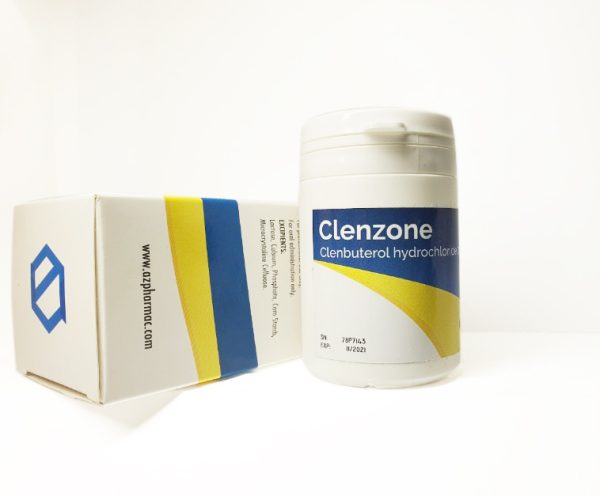 Clenbuterol - Alpha Zone Pharma - 20mcg - 100 Tabs