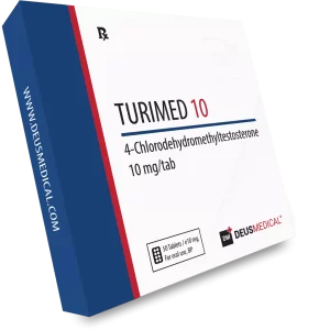 Turinabol – Deus Medical – 10mg - 50 Tabs