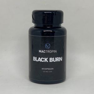 Black Burn - Mactropin - 25mg - 60 Tabs