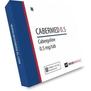 Cabergoline – Deus Medical – 0.5mg - 50 Tabs