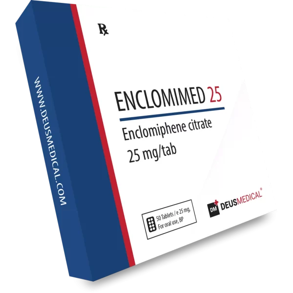 Enclomiphene – Deus Medical – 25mg - 50 Tabs