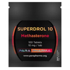 Superdrol Para Pharma 10mg - 100 Tabs