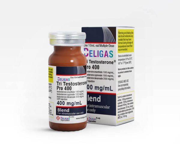 Tri Testostérone Pro – Beligas – 400mg/mL