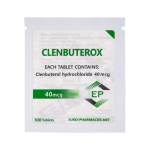 Clenbuterol – Euro Pharma – 40mcg - 100 Tabs