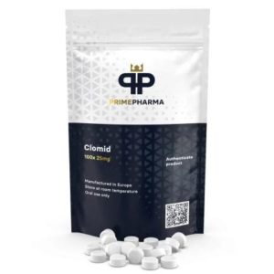 Prime pharma clomid 25mg